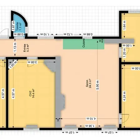 Apartment Appart Dans L'hyper Centre De Pour 8 Personnes *